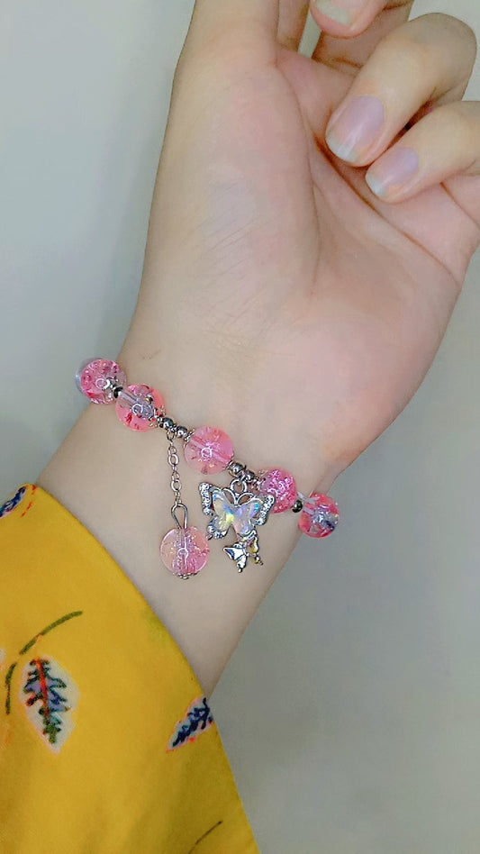 Korean Butterfly Beads bracelet.