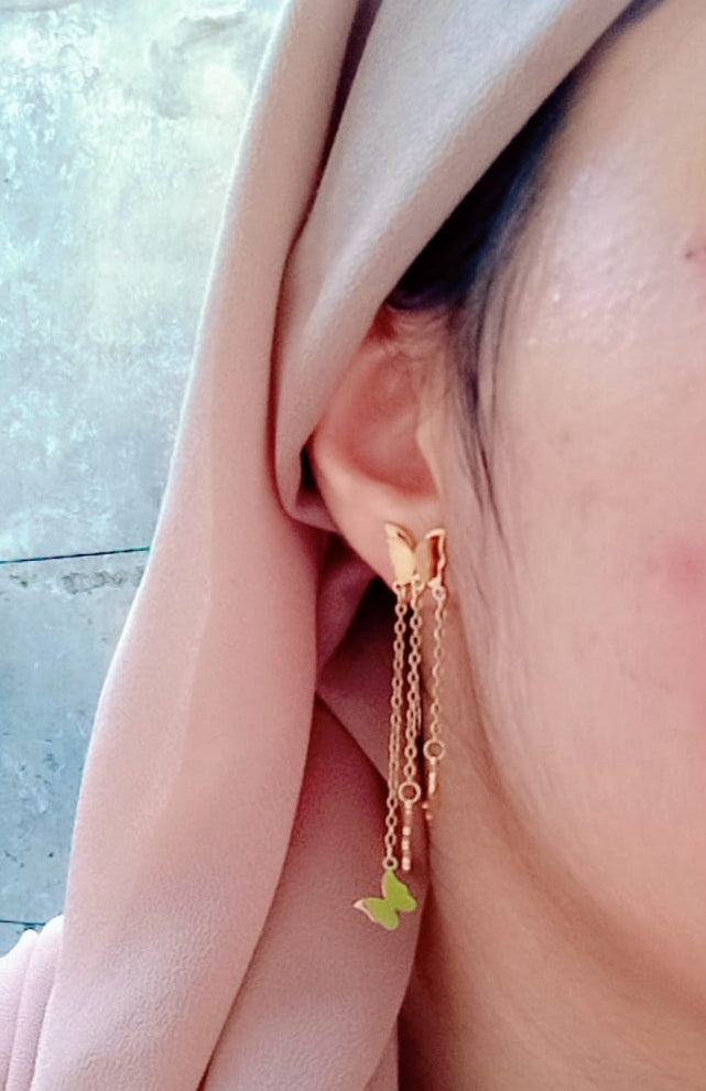 Stainless Butterfly Earrings